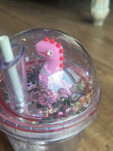 Dinosaur 🦕 Glitter Sipper