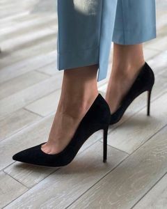 Black Pointed Heels