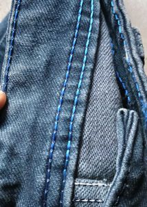 Dark Blue Denim Jeans