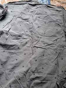 Men&#39;s Grey Button Down Shirt