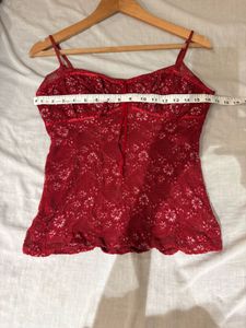 Candies Lace Corset Top