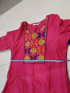 Set of 4 Cotton Large Size Kurtis