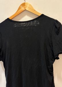 Elegant Black Lace Top