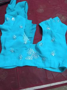 Combo Streched Blouse, Size 36