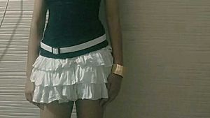 Mini Ruffle Skirt