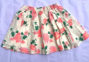 Floral Skirt For Girls