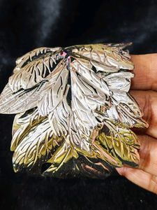 Statement Leaf Cuff Bracelet