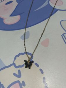 Aesthetic Pinteresty Butterfly Pendant Chain🎀
