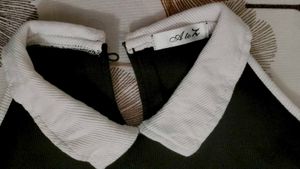 PRICE DROP!! Black And White Top