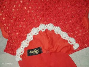 Red Freel Dress