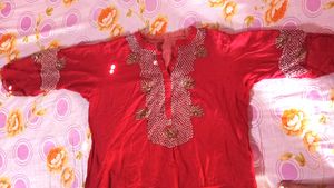Red Kurta