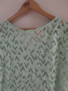 Mint Green Beautiful Back Tee