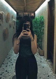 SPARKLE AND SHEER CHIC BLACK TOP 🖤