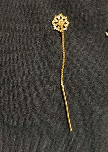Needle And Thread Model Earrings