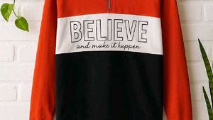 colour block shirt