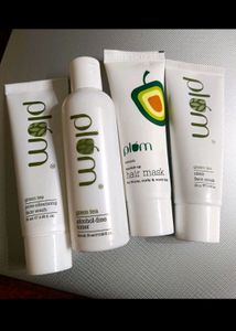 Plum Green Tea Face Combo Of 4 Products