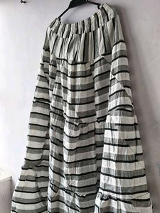 Striped Maxi Skirt