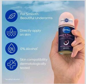 New Pack of 6 Nivea Roll on