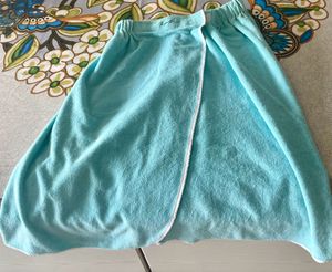 Blue Towel body wrap