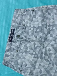 Boys Geometric Print Shorts