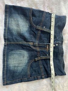 Y2K Denim Mini Skirt