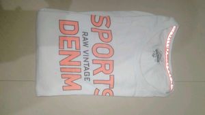 Sports Raw Vintage Denim T-Shirt