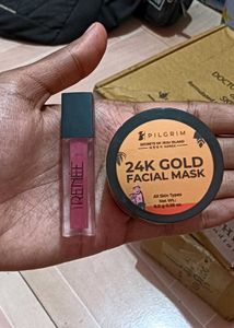 Renee & Pilgrim 24 K Gold Facial Mask Set