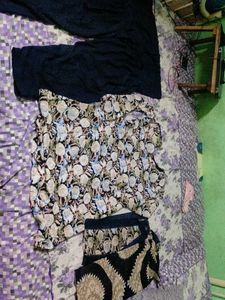 Floral Print Top &amp; Pants Set