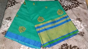 Elegant Green Saree
