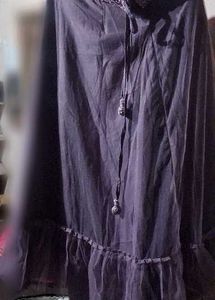 Elegant Purple Floral Top