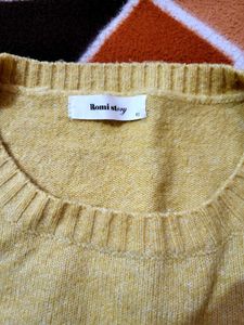 Vintage Yellow Sweater