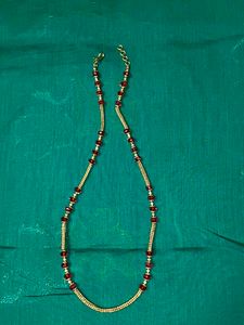 Red Beaded Necklace
