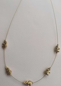 Beautiful Elephant Invisible Chain