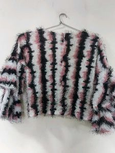 Fluffy Crop Top
