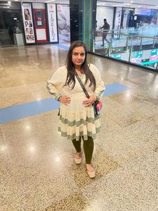 Elegant White Kurti