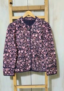 Floral Quilted Jacket size-40