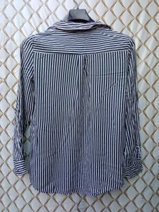 New With Tag Zara Striped Oversized Shirt