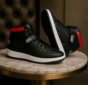 Black High Top Sneakers