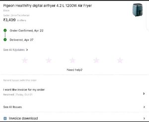 Pigeon Airfryer