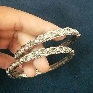 New Silver Colour beutiful Bangles