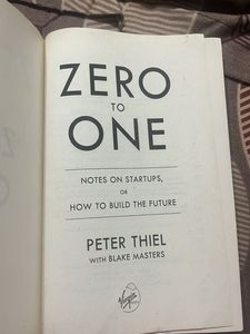 Zero to One - Peter Thiel