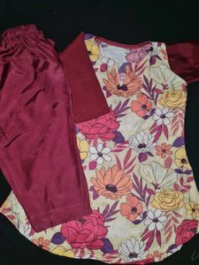Beautiful Printed Cord Set For Kids