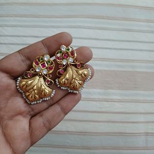 New  South Style Matt Finish Traditional Ear Studs