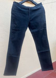 Men's Black Straight Jeans