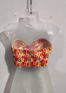 FLORAL TUBE TOP