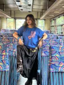 Bewakoof Blue Graphic Print Tee
