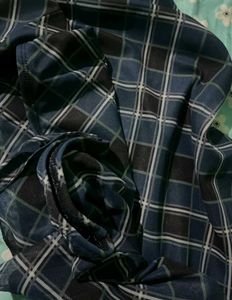 Blue Plaid Checkered Skirts