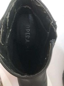 Black Matte ankle Length Boots