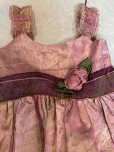 Pink Floral Party Dress