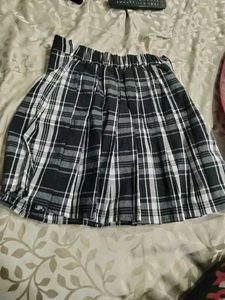 Plaid Mini Skirt